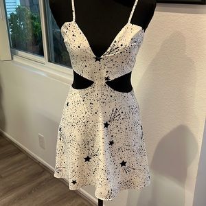 Superdown cutout dress